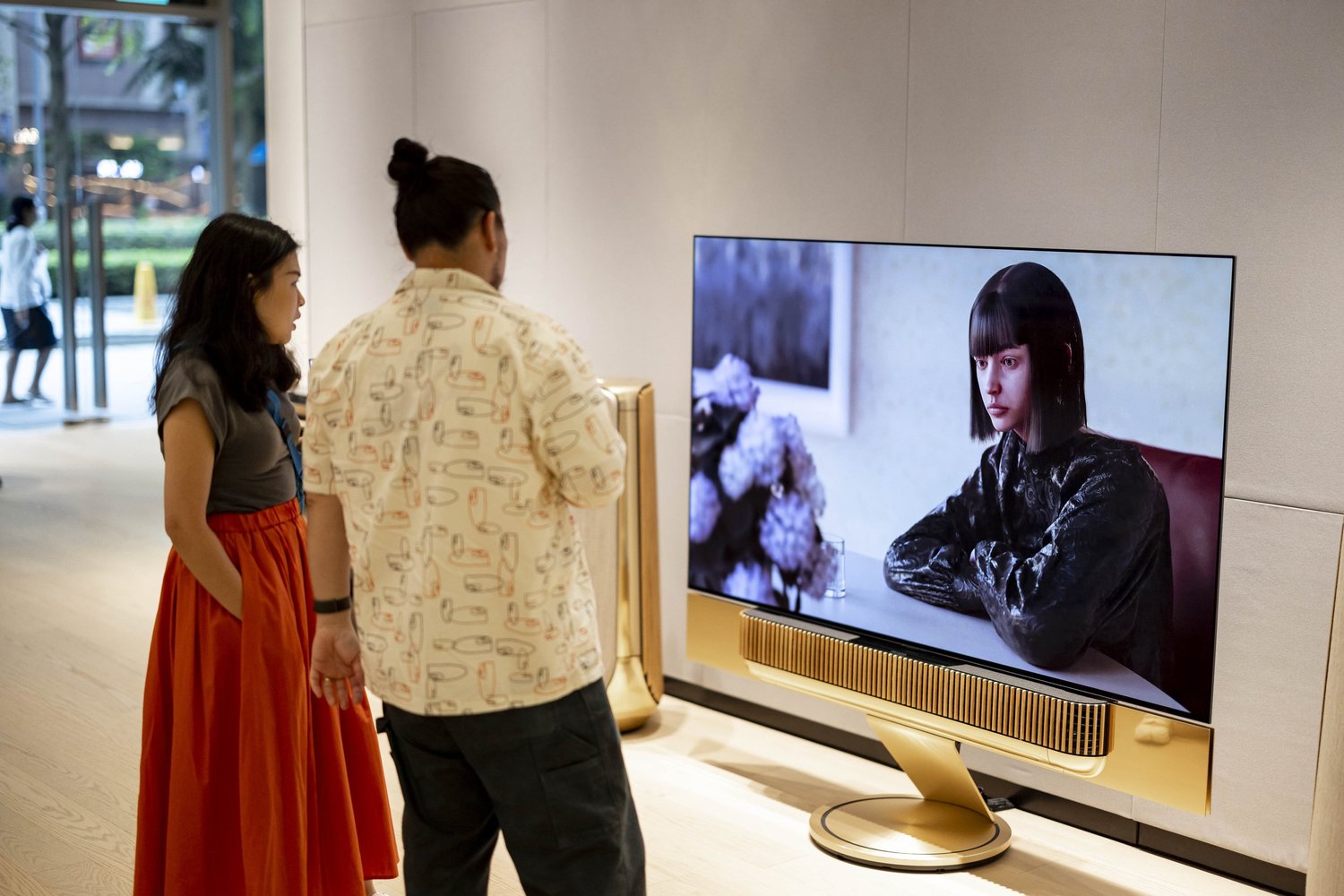 Bang & Olufsen 艺术展示,呈现 Shavonne Wong 的作品,新加坡。
