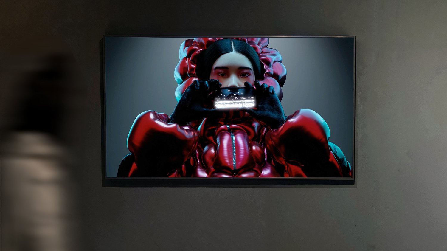 Shavonne Wong 的数字作品 The Illusion of Connection 在巴黎 IHAM Gallery 展出。