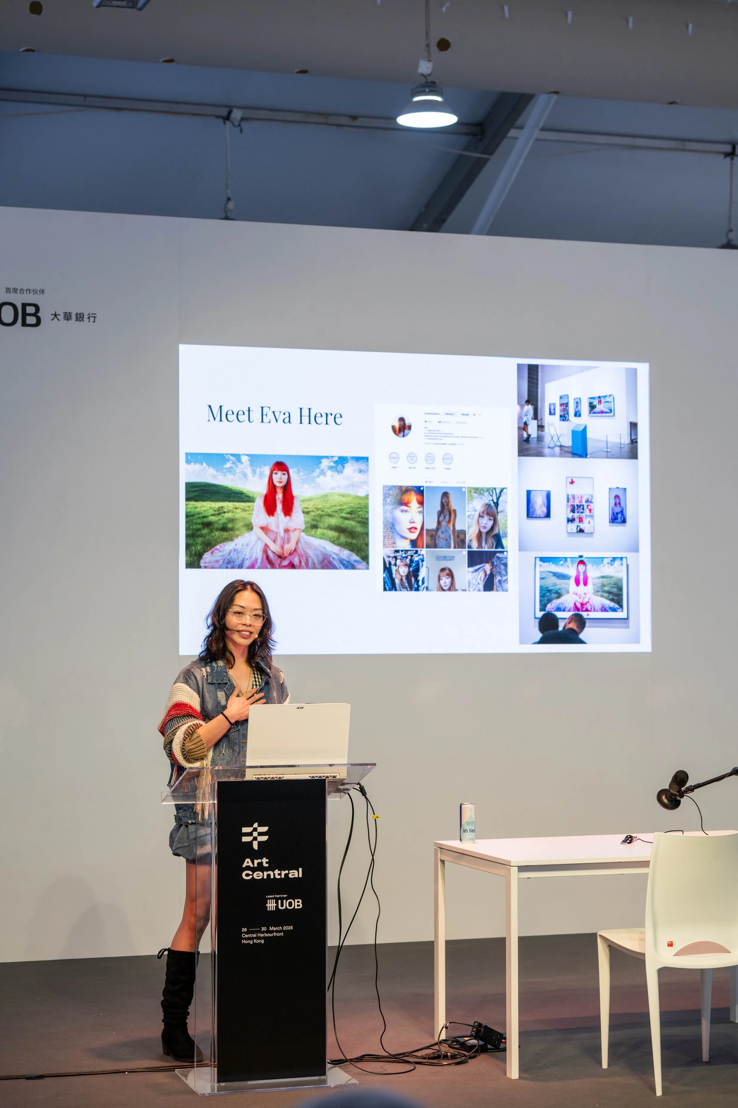 Meet Eva Here于Art Central Hong Kong